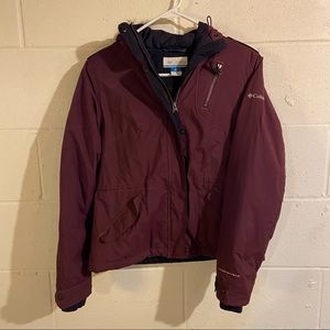 Columbia women’s size small winter jacket
